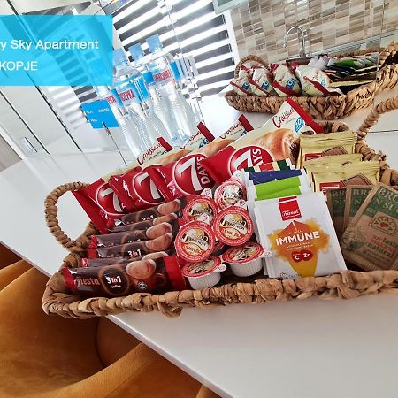 Azure Luxury Sky Apartment Skopje Ngoại thất bức ảnh