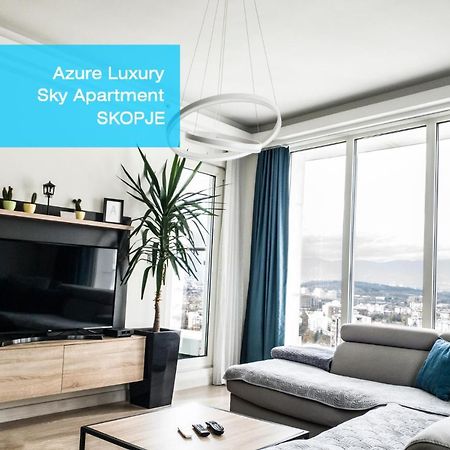 Azure Luxury Sky Apartment Skopje Ngoại thất bức ảnh