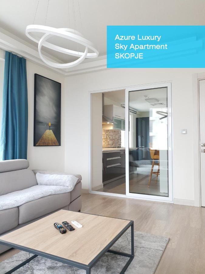 Azure Luxury Sky Apartment Skopje Ngoại thất bức ảnh