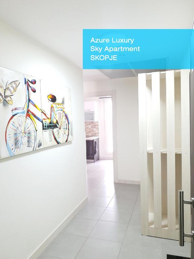 Azure Luxury Sky Apartment Skopje Ngoại thất bức ảnh