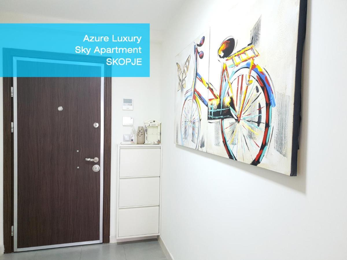 Azure Luxury Sky Apartment Skopje Ngoại thất bức ảnh