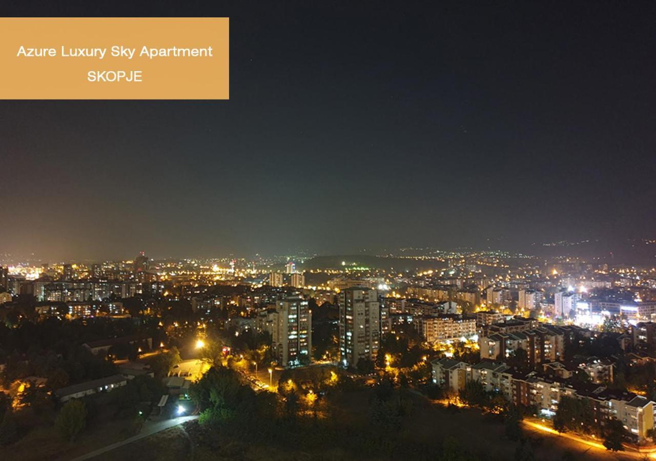 Azure Luxury Sky Apartment Skopje Ngoại thất bức ảnh
